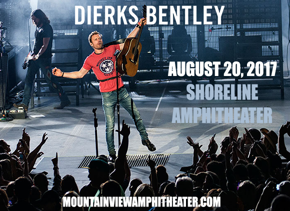 Dierks Bentley, Cole Swindell & Jon Pardi  at Shoreline Amphitheatre