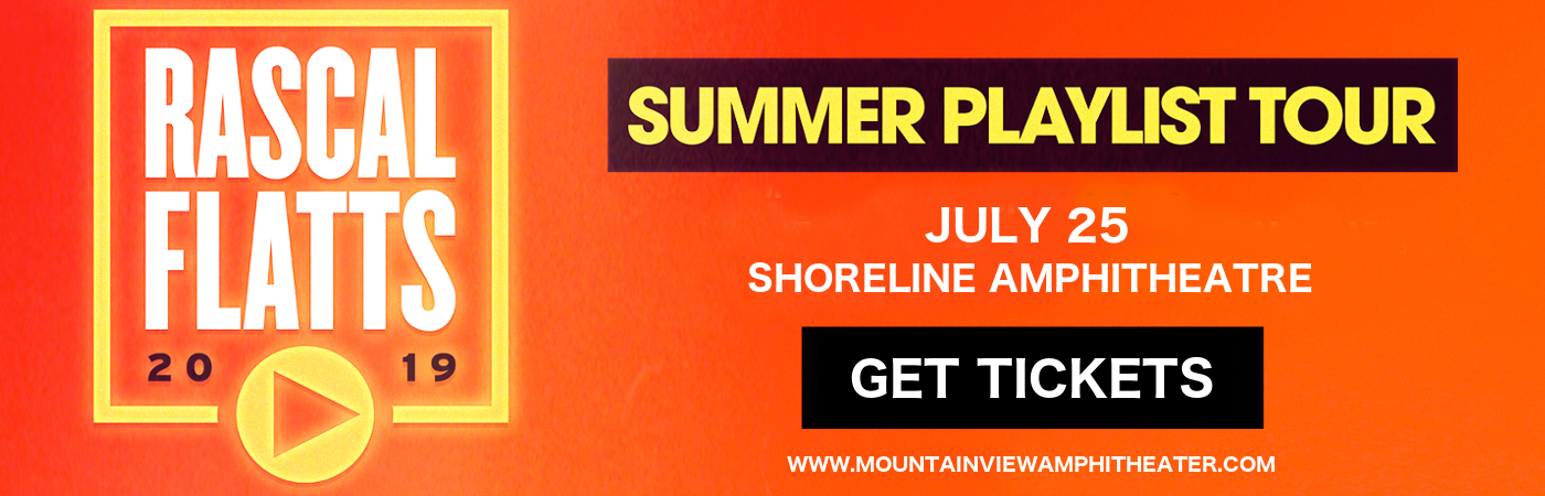 Rascal Flatts at Shoreline Amphitheatre tickets Rascal Flatts at Shoreline Amphitheatre