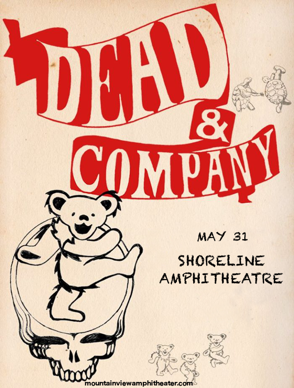 Dead & Company at Shoreline Amphitheatre