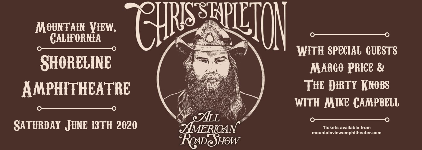 Chris Stapleton at Shoreline Amphitheatre tickets Chris Stapleton at Shoreline Amphitheatre