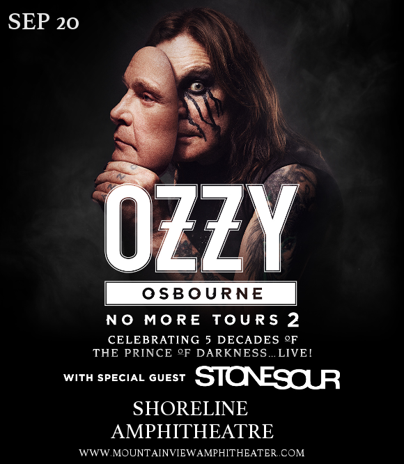 Ozzy Osbourne [CANCELLED] at Shoreline Amphitheatre