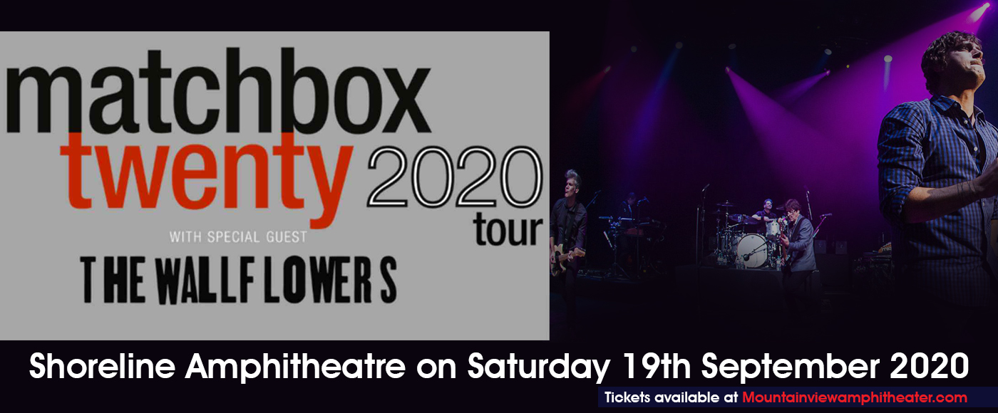 Matchbox Twenty & The Wallflowers at Shoreline Amphitheatre tickets Matchbox Twenty & The Wallflowers at Shoreline Amphitheatre