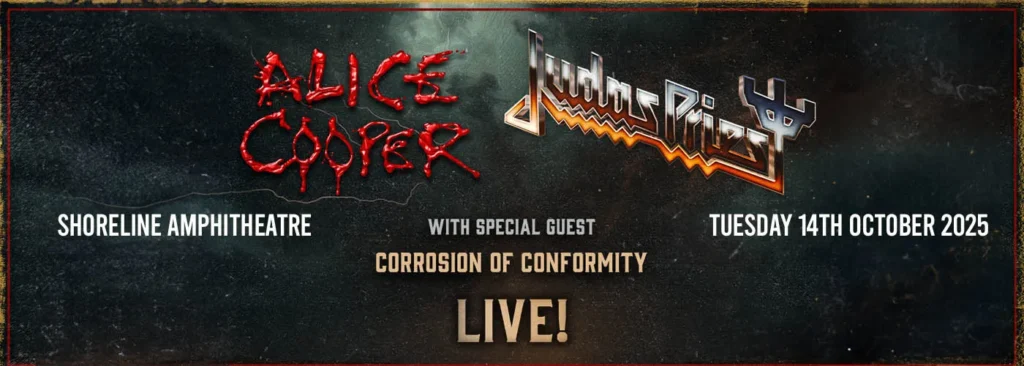 Alice Cooper & Judas Priest Tickets | 14 October 2025 | Shoreline