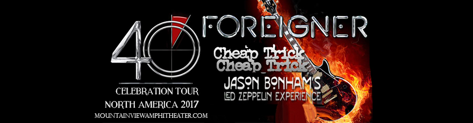 Foreigner & Cheap Trick at Shoreline Amphitheatre