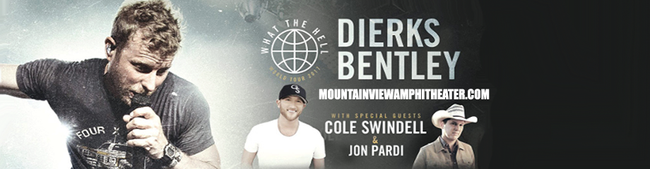 Dierks Bentley, Cole Swindell & Jon Pardi  at Shoreline Amphitheatre