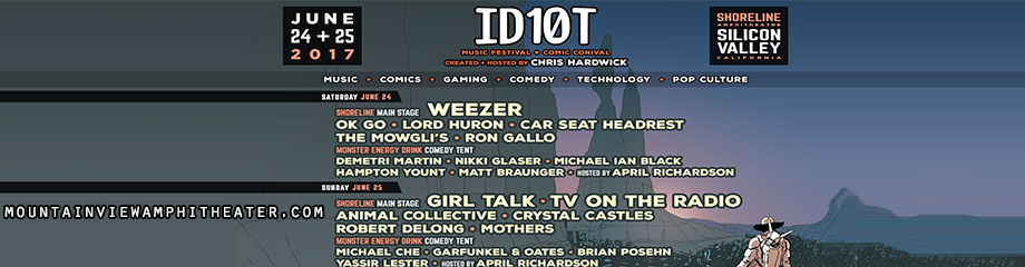 ID10T Festival Day 2: Girl Talk, Zed's Dead & TV On The Radio at Shoreline Amphitheatre