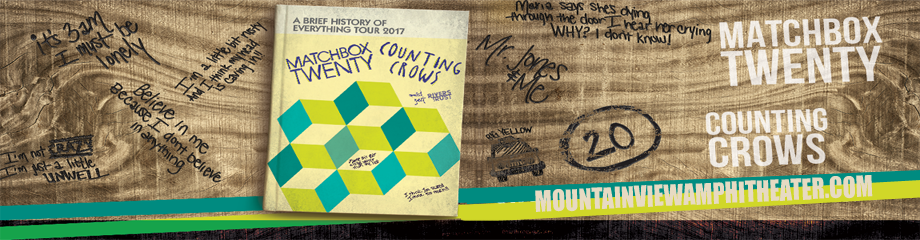 Counting Crows & Matchbox Twenty at Shoreline Amphitheatre