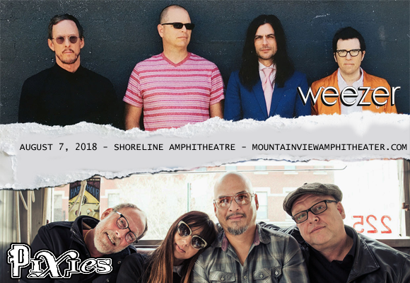 Weezer & Pixies at Shoreline Amphitheatre