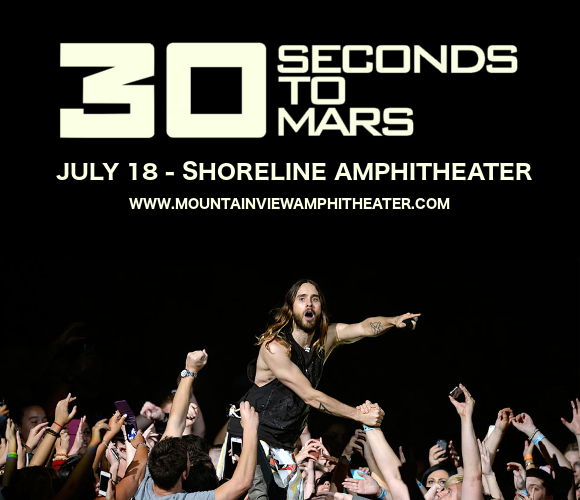 30 Seconds To Mars, Walk The Moon & Welshly Arms at Shoreline Amphitheatre