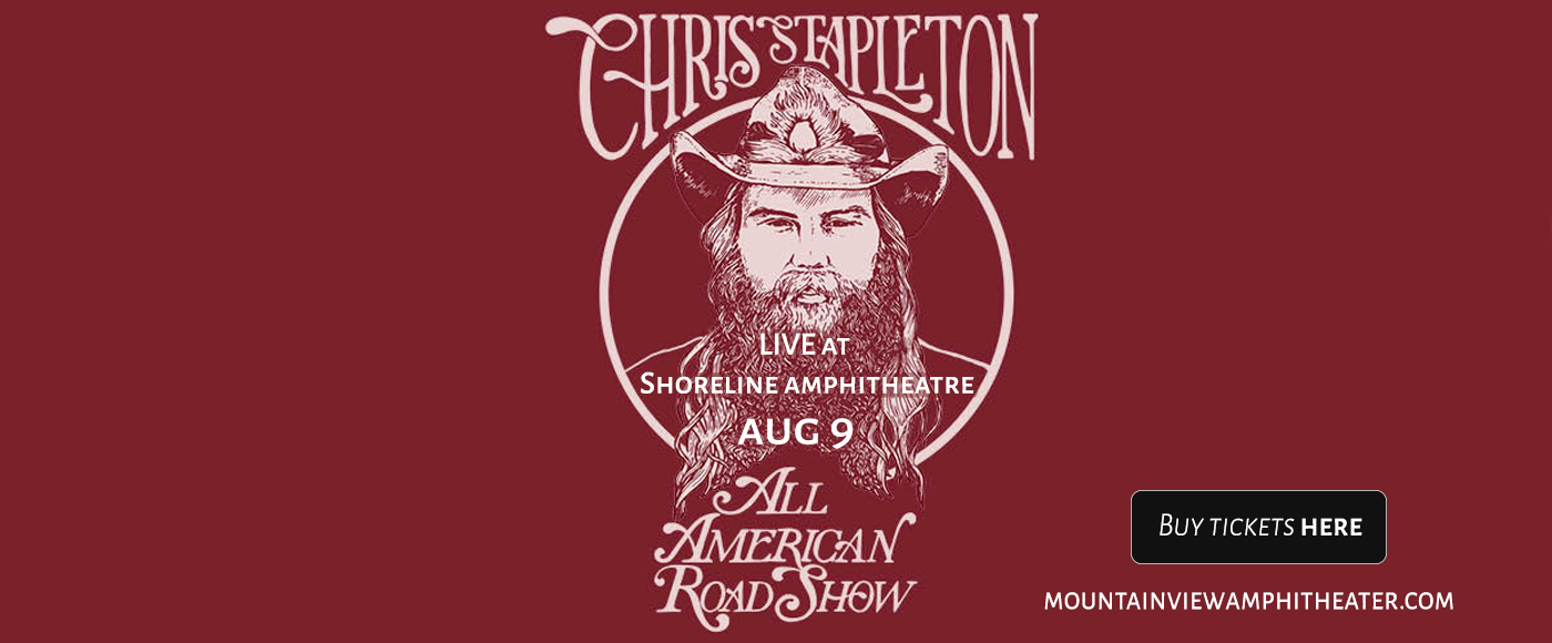 Chris Stapleton, Marty Stuart & Brent Cobb at Shoreline Amphitheatre