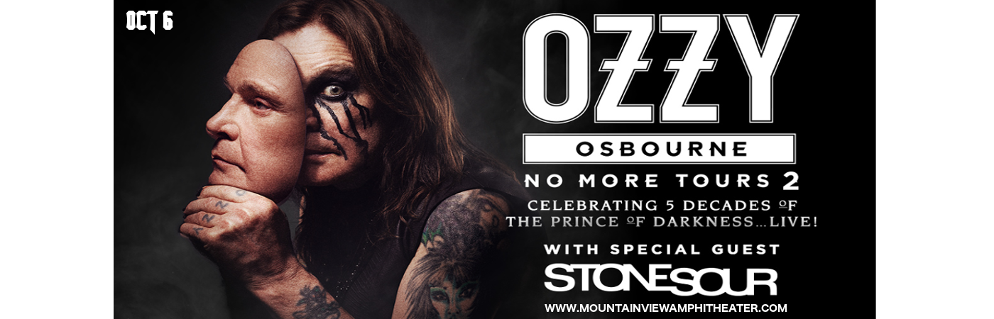 Ozzy Osbourne & Stone Sour at Shoreline Amphitheatre
