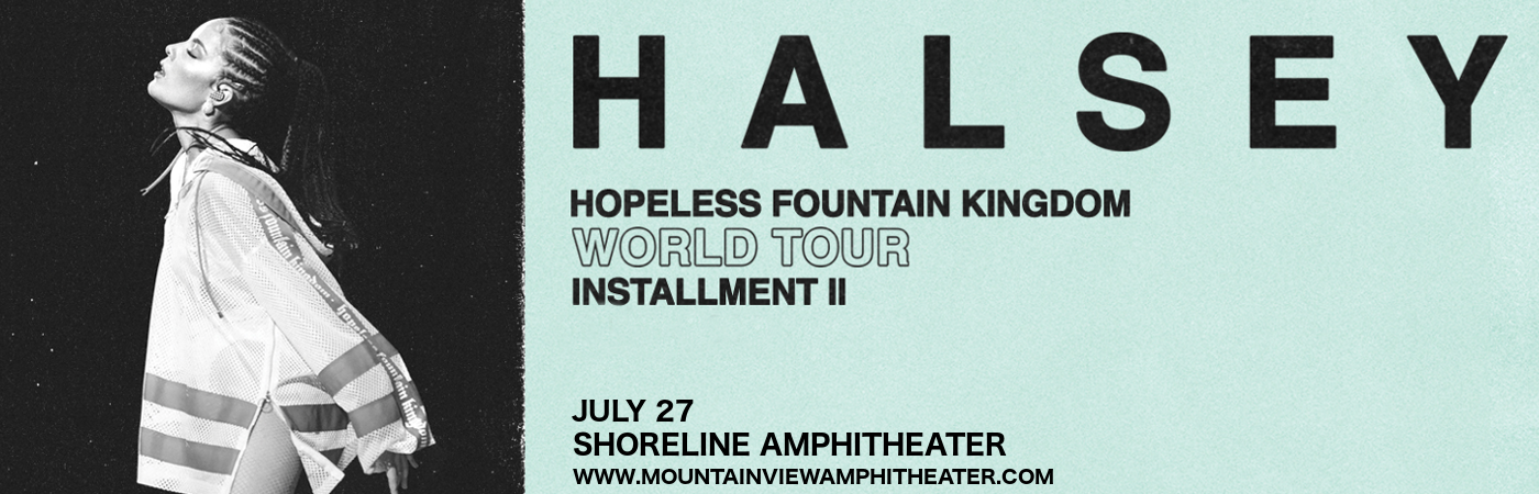 Halsey at Shoreline Amphitheatre