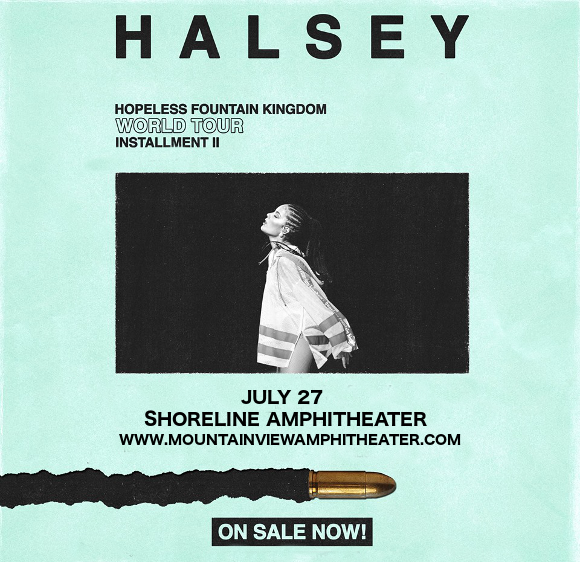 Halsey at Shoreline Amphitheatre