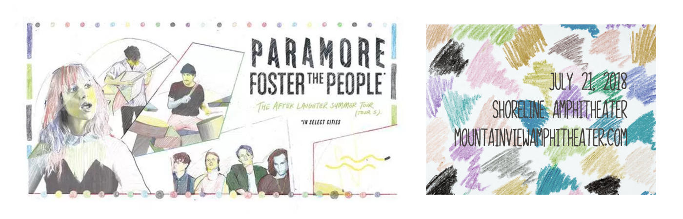 Paramore & Foster The People at Shoreline Amphitheatre