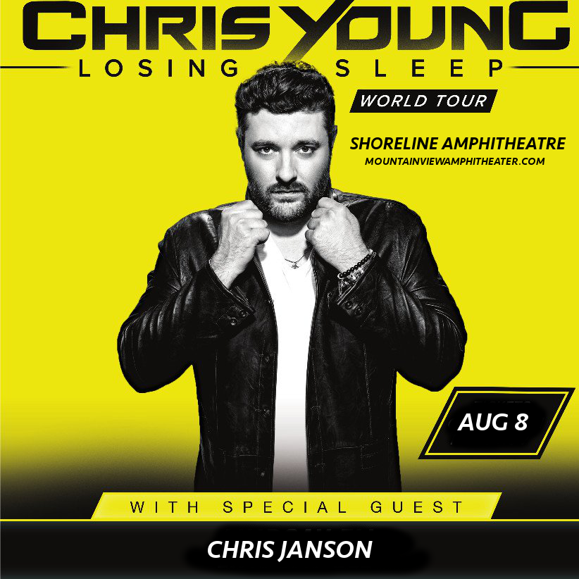 Chris Young & Chris Janson at Shoreline Amphitheatre