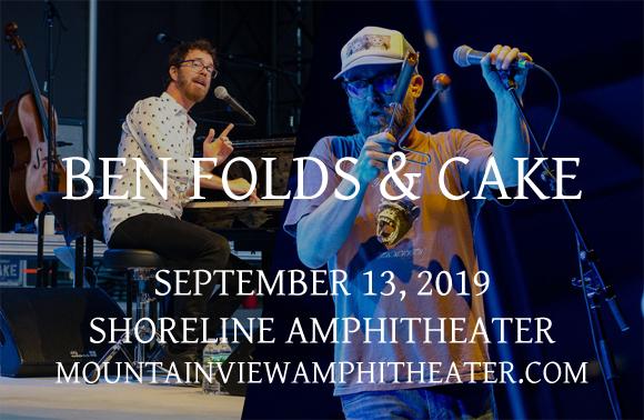 Ben Folds & Cake at Shoreline Amphitheatre