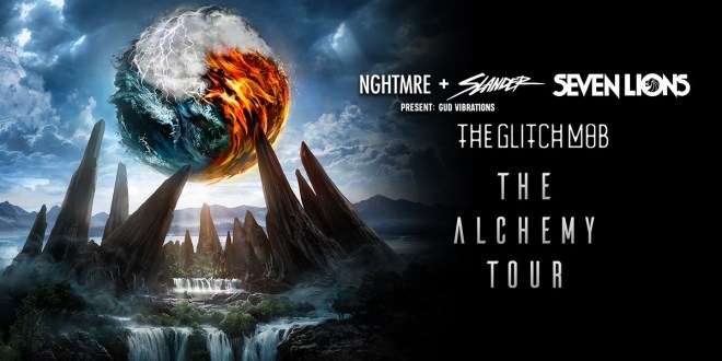 The Alchemy Tour: NGHTMRE + SLANDER, Seven Lions, The Glitch Mob at Shoreline Amphitheatre
