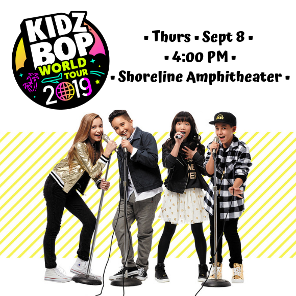 Kidz Bop Live Shoreline Amphitheater at Shoreline Amphitheatre