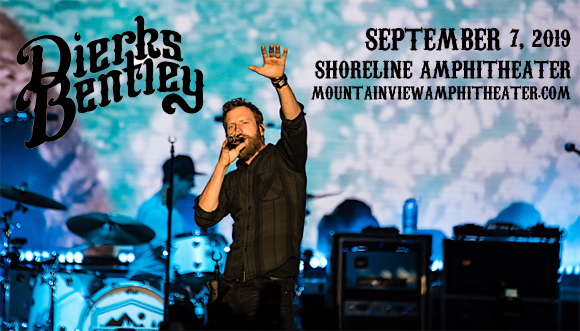 Dierks Bentley, Jon Pardi & Caylee Hammack at Shoreline Amphitheatre