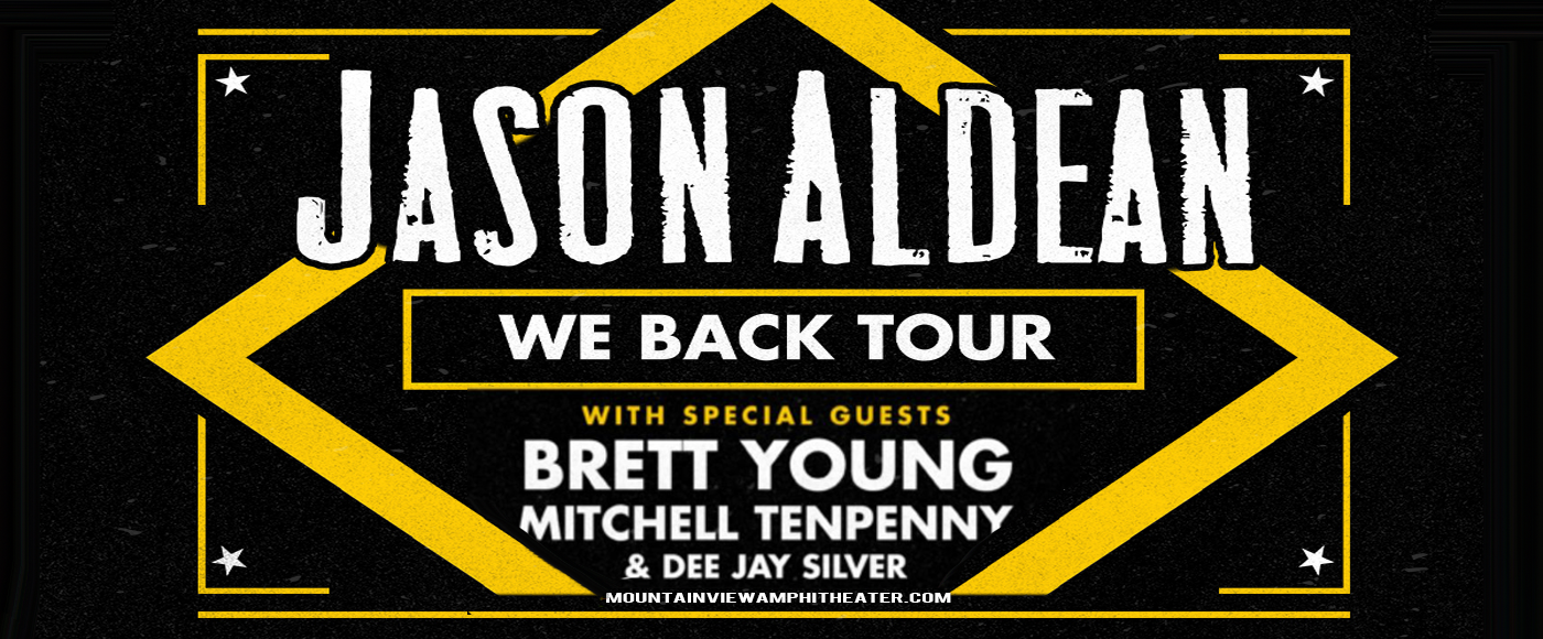 Jason Aldean, Brett Young, Mitchell Tenpenny & Dee Jay Silver at Shoreline Amphitheatre