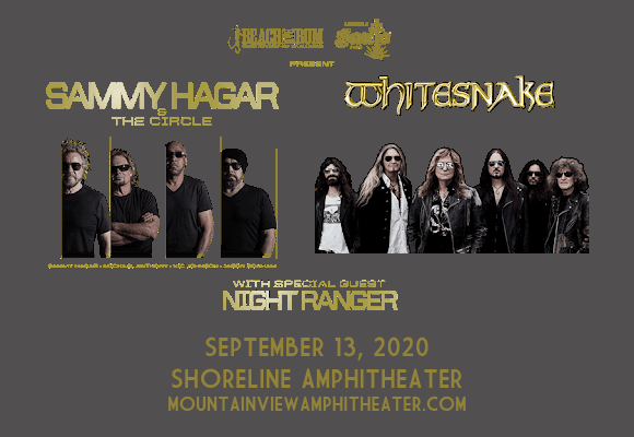 Sammy Hagar and the Circle & Whitesnake [CANCELLED] at Shoreline Amphitheatre