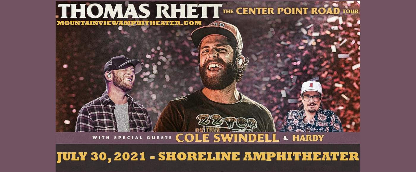 Thomas Rhett & Cole Swindell [CANCELLED] at Shoreline Amphitheatre