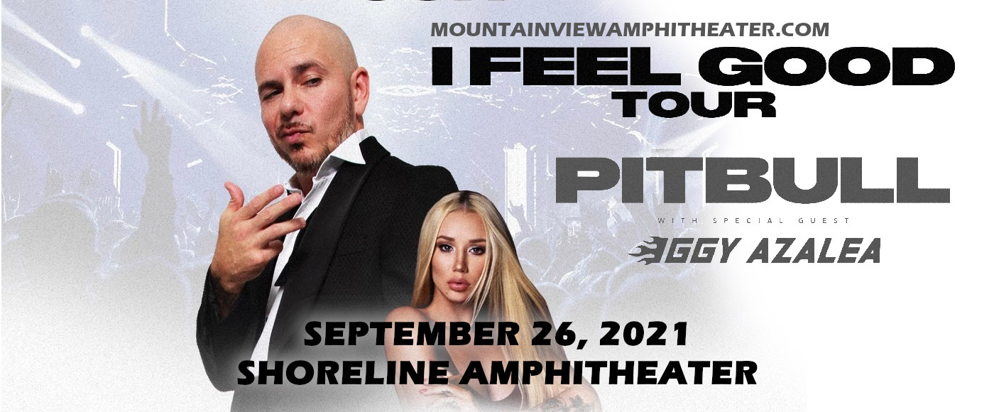 Pitbull at Shoreline Amphitheatre