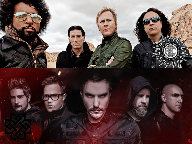 Alice in Chains & Breaking Benjamin at Shoreline Amphitheatre