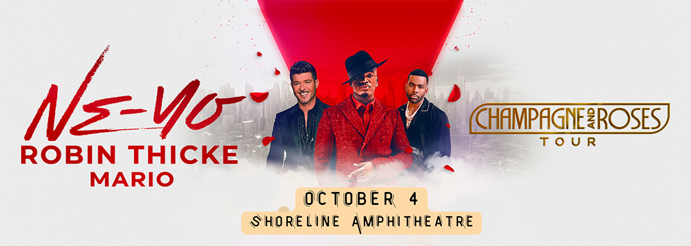 Ne-Yo, Robin Thicke & Mario at Shoreline Amphitheatre