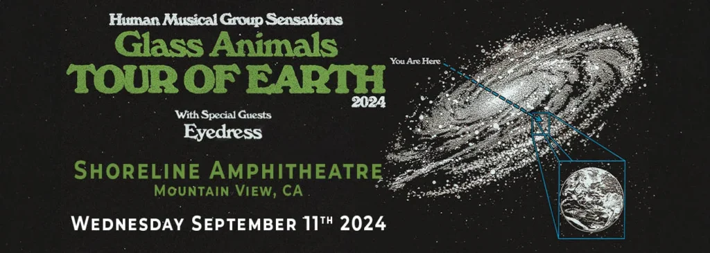 Glass Animals at Shoreline Amphitheatre - CA