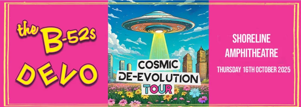 The B-52s & Devo at Shoreline Amphitheatre - CA