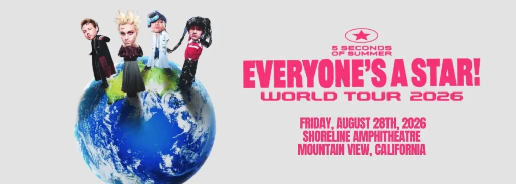 5 Seconds of Summer at Shoreline Amphitheatre - CA