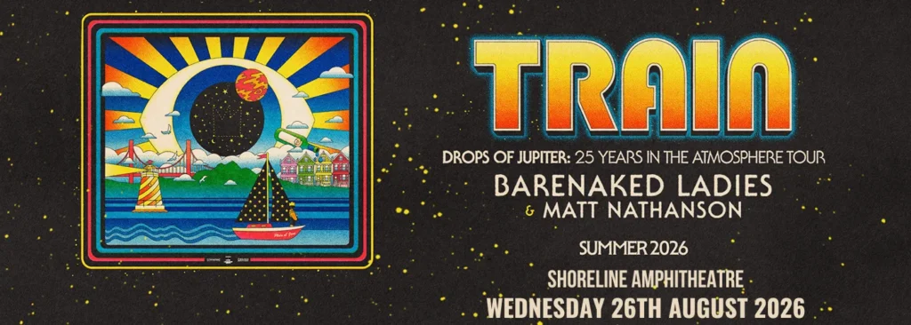 Train at Shoreline Amphitheatre - CA