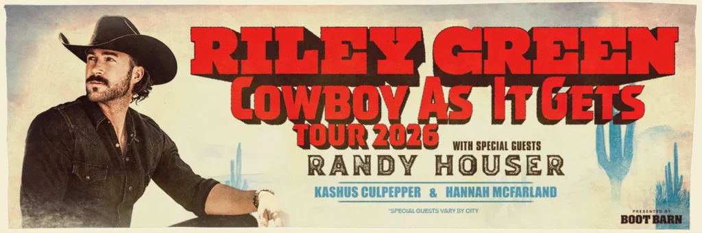 Riley Green at Shoreline Amphitheatre - CA